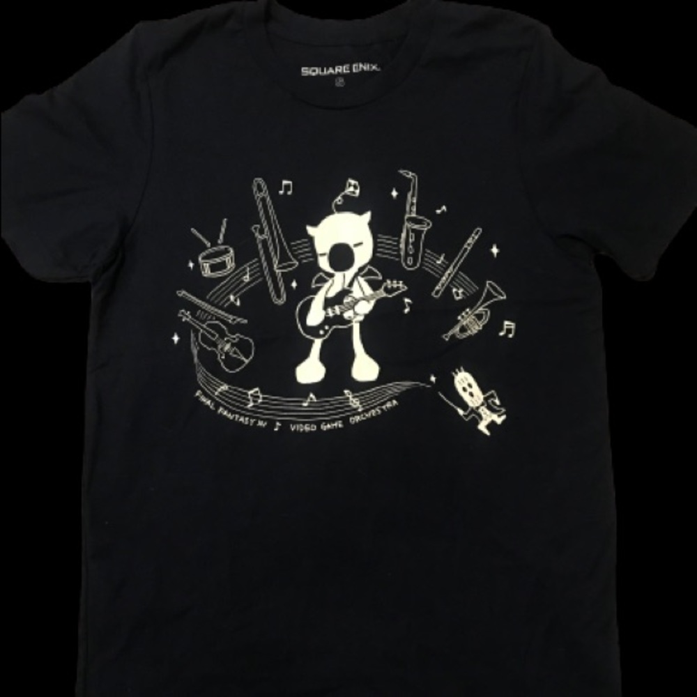 Moogle Final Fantasy concert shirt